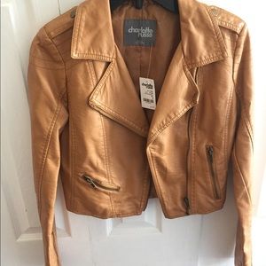 Faux Leather Jacket